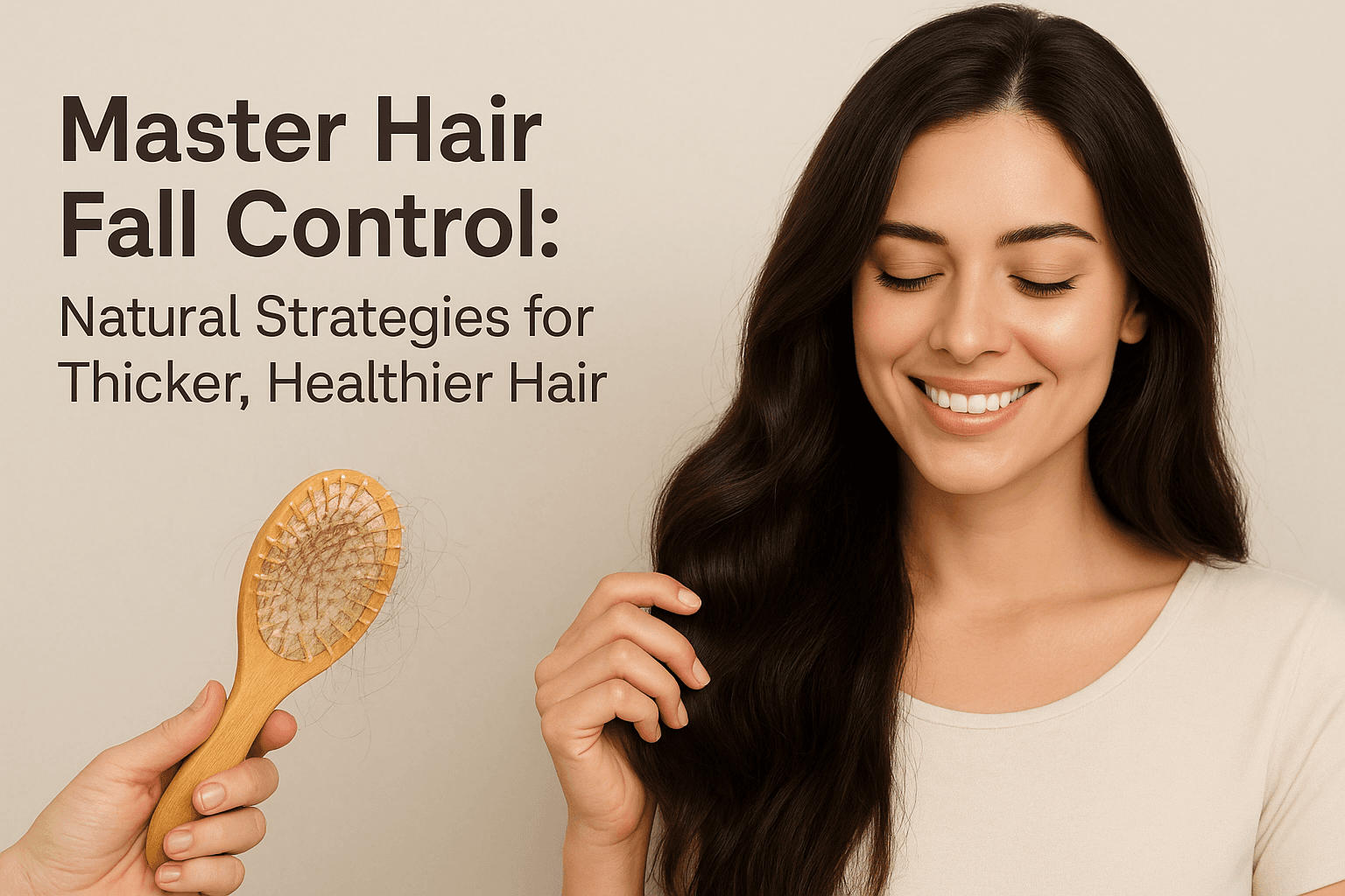 Master Hair Fall Control: Natural Strategies for Thicker, Healthier Hair